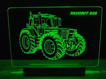 Fendt Favorit 926 1 Generation LED Schild